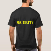 BEVEILIGING T-SHIRT (Achterkant)