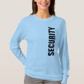 Beveiliging T T-shirt voor vooraan afdrukken Licht (Voorkant)