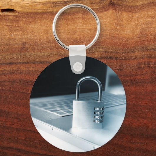 beveiliging van computertechnologie sleutelhanger (Voorkant)