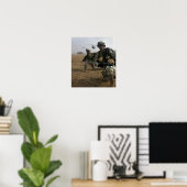 Beveiliging van de aanlandingszone poster (Thuiskantoor)