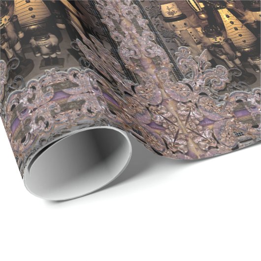 Beveiliging van de kerstkerst bij de speelgoedbont cadeaupapier (Rol Hoek)