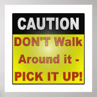 BEVEILIGING VAN DE VOORZIENING VOOR THUIS OF WERK! POSTER