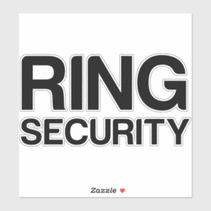 BEVEILIGING VAN WEDDING RING STICKER