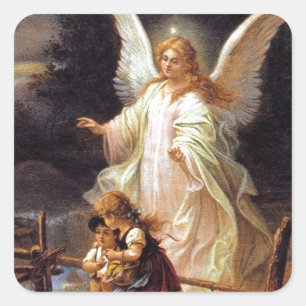 Beveiliging Vierkante Sticker