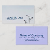 Beveiliging Visitekaartje (Voorkant / Achterkant)