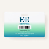 Beveiliging Werknemersidentificatie Eenvoudig Mode Badge (Achterkant)