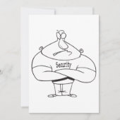 Beveiligingsagent Kaart (Voorkant)