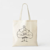 Beveiligingsagent Tote Bag (Achterkant)
