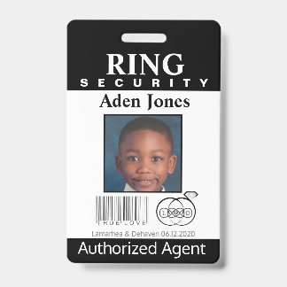 Beveiligingsbadge Ringdrager Badge