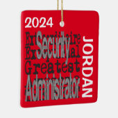 Beveiligingsbeheerder externe adapter - AANGEPAST Keramisch Ornament (Rechts)