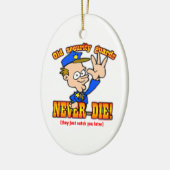 Beveiligingsbewakers Keramisch Ornament (Links)