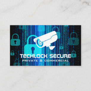 beveiligingscamera   codering van hangsloten visitekaartje