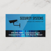 Beveiligingscamera | Cybercodeslot Visitekaartje (Voorkant)