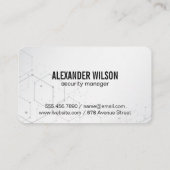 beveiligingscamera | cyberslot | Wereldwijd netwer Visitekaartje (Achterkant)