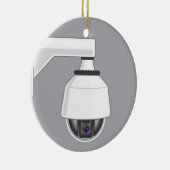 Beveiligingscamera Keramisch Ornament (Rechts)