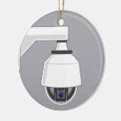 Beveiligingscamera Keramisch Ornament (Links)
