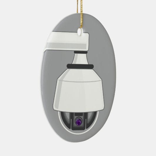 Beveiligingscamera Keramisch Ornament (Rechts)