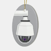 Beveiligingscamera Keramisch Ornament (Links)