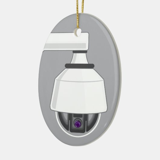 Beveiligingscamera Keramisch Ornament (Links)