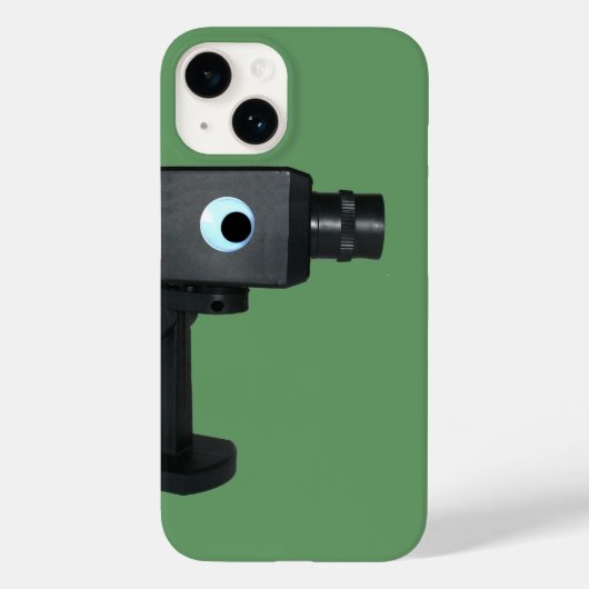 Beveiligingscamera met Googly Eye Case-Mate iPhone Case (Achterkant)