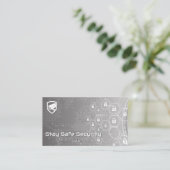 beveiligingscamera | Sloten | Online bescherming Visitekaartje (Staand voorkant)