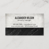 Beveiligingscamera | Technische noden Visitekaartje (Achterkant)