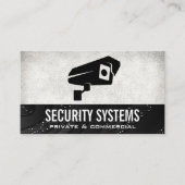 Beveiligingscamera | Technische noden Visitekaartje (Voorkant)