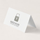 Beveiligingscamera | Thuisbescherming Visitekaartje (Achterkant)