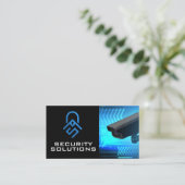 Beveiligingscamera | Toezicht | Bescherming Visitekaartje (Staand voorkant)