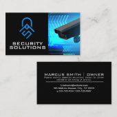 Beveiligingscamera | Toezicht | Bescherming Visitekaartje (Voorkant / Achterkant)