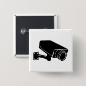 Beveiligingscamera Vierkante Button 5,1 Cm (Voorkant /achterkant)