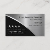 Beveiligingsconsultant Moderne Visitekaartjes (Voorkant)