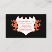 Beveiligingsdiensten Funny  Visitekaartje (Achterkant)