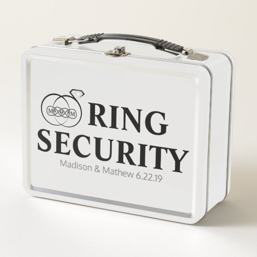 Beveiligingsdoos voor Ring Bearer (Voorkant)