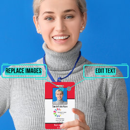 Beveiligingsidentiteitskaart voor werknemers - Ver Badge