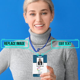 Beveiligingsidentiteitskaart voor werknemers - Ver Badge