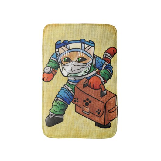 Beveiligingskast voor meldingen blijven badmat (Voorkant Verticaal)