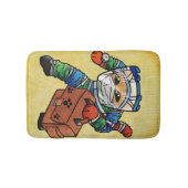 Beveiligingskast voor meldingen blijven badmat (Voorkant)