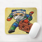 Beveiligingskast voor meldingen blijven muismat (Met muis)