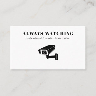 Beveiligingsoplossingen bewakingssysteem CCTV Came Visitekaartje