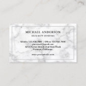 Beveiligingsoplossingen bewakingssysteem CCTV Came Visitekaartje (Achterkant)