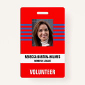 BEVEILIGINGSPAS VOOR SPECIALE EVENEMENTEN - Foto-I Badge (Voorkant)