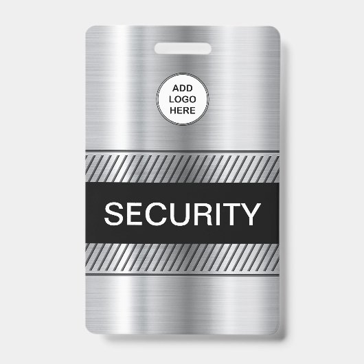 Beveiligingspersoneel Bedrijfslogo Badge (Voorzijde)