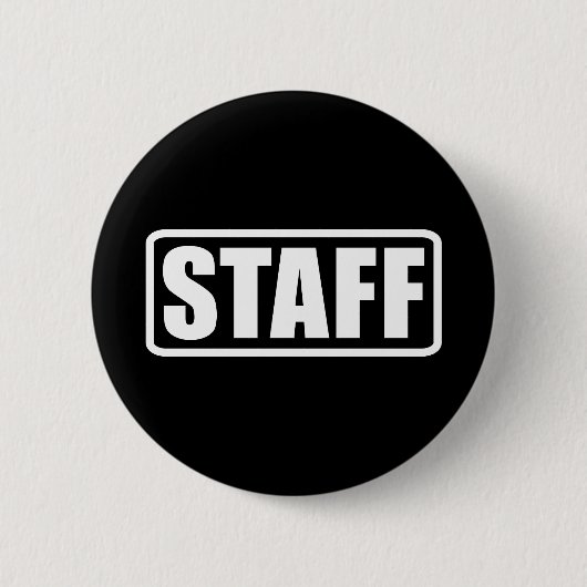 Beveiligingspersoneel evenementen uitrusting ronde button 5,7 cm (Voorkant)