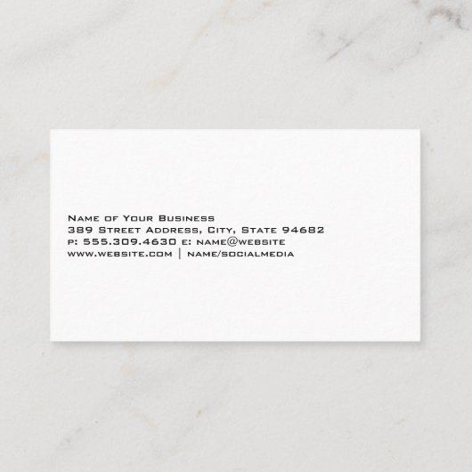 Beveiligingsschild Logo | Tech Finance achtergrond Visitekaartje (Achterkant)