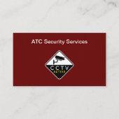 Beveiligingsservices Online aangepaste Visitekaart Visitekaartje (Voorkant)