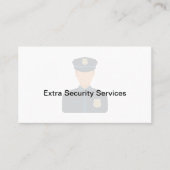 Beveiligingsservices Visitekaartjes lokaal (Voorkant)