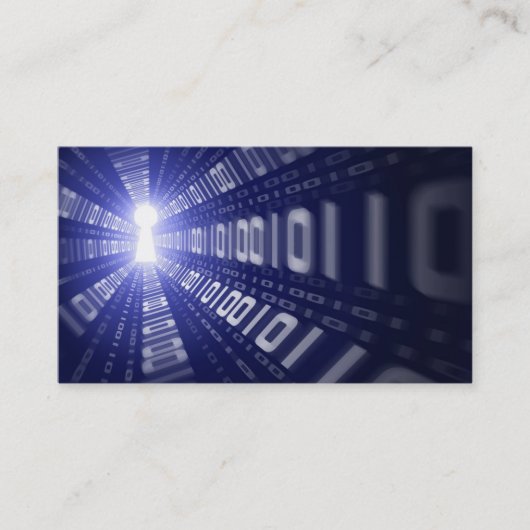 Beveiligingsvisitekaartjes Visitekaartje (Voorkant)