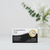 BeveiligingsVisitekaartjes Visitekaartje (Staand voorkant)