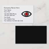 BeveiligingsVisitekaartjes Visitekaartje (Voorkant / Achterkant)